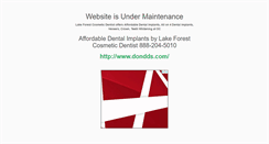 Desktop Screenshot of lakeforestcosmeticdentist.com